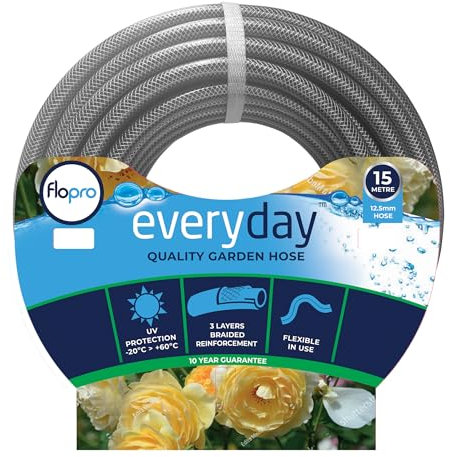 Flopro 70300706 Everyday Hose 15m Garden, Blue