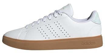 adidas Femme Advantage 2.0 Shoes, FTWR White/FTWR White/Halo Mint, 38 EU