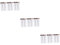 Didiseaon 3sets Waterproof Eyebrow Stickers Human Hair Eyebrow Extensions for Women 3sheets*3