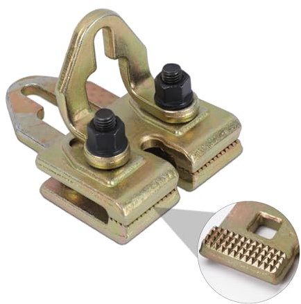 Pince de traction universelle pour carrosserie de voiture, 5 tons, pince d'angle droit robuste, kit d'outils de réparation pour réparation de collision de carrosserie de voiture