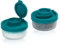 SIGNORA WARE Salz- und Pfefferstreuer, 2er-Set, Mini, Transparent mit rotem Deckel, Kunststoff, für Lunchboxen, Camping, Picknick, Outdoor, Küche, Reisen