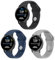 Gittos 20mm Cinturino per Garmin Vivoactive 5/3, Garmin Forerunner 55/165/245/645 Music, Garmin Vivomove 3/HR/Style/Luxe/Venu Sq 2 20mm Silicone Cinturini Sport