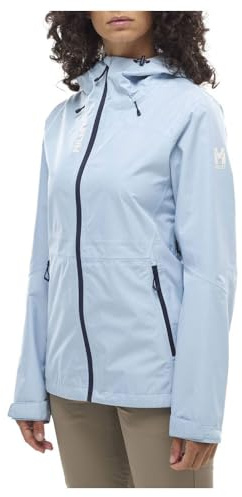 MILLET - Fitz Roy GTX JKT M - Veste Hardshell Femme - Membrane Gore-Tex Imperméable - Approche, Randonnée, Trekking, Lifestyle, Bleu Clair, L