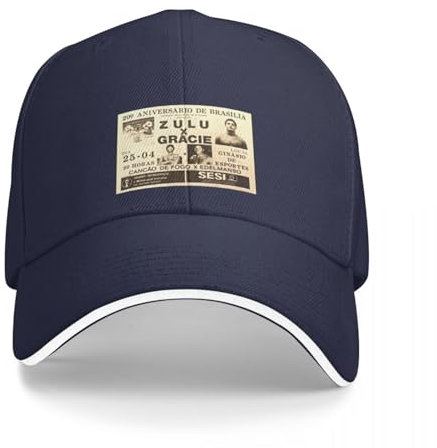 OOAXBEED Basecap Baseballkappe, Zulu X Gracie 1980, klassischer Kampf, Baseballkappe, Kapuze, Angelmütze, Hut für Männer und Frauen