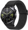 Mugust Armband für Huawei Watch GT 4 46mm/ GT 5 46mm/ GT 3 46mm/ GT 2 46mm/ GT, 22mm Weiches Stretch Geflochtene Uhrenarmband für Huawei Watch GT 3 Pro 46mm/ GT 2e/ GT Runner (Schwarz)