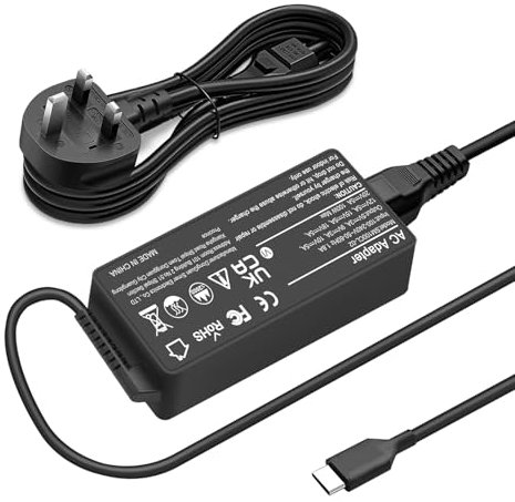 100w USB C Laptop Charger for Le novo Thinkpad L14 Gen 4/P14s Gen 3, Le novo Chromebook 13 330 S330 100E, IdeaPad 14ABA7 14IAL7, Le novo Yoga 7 16IAH7 /Pro 7 14ARP8, Type C Notebook Power Cord Supply