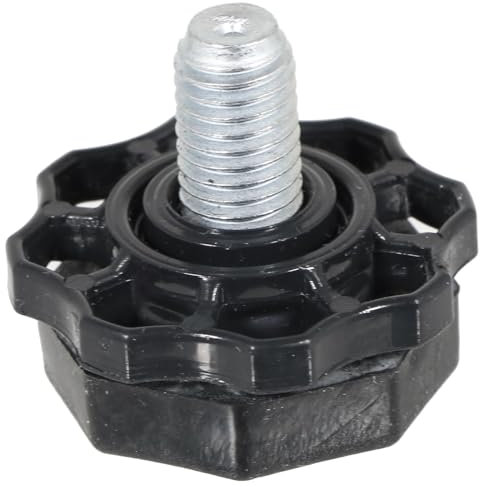 SPARES2GO 10mm Thread Adjustable Levelling Castor Foot Leg for Washing Machine Tumble Dryer Dishwasher