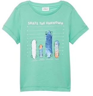 s.Oliver T-Shirt mit Frontprint und Wendepailletten