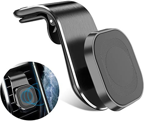 VODHXA Handyhalterung Auto für Alfa Romeo Stelvio Giulia Giulietta 147 155 145, Stabiler Lüftung KFZ Handyhalterung, 360° Verstellbare Magnetische Handyhalterung, Auto Zubehör