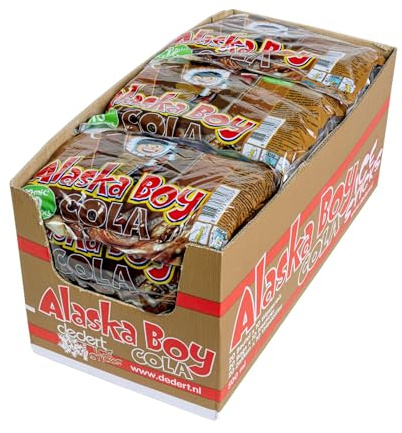 Alaska Boy Icesticks Cola (20x 500ml) | 200x Wassereis mit je 50ml | Vegan, Glutenfrei und Laktosefrei | Wassereis-Großpackung mit Cola-Geschmack Stangeneis zum einfrieren