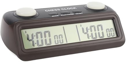 Temporizador de ajedrez Digital Multifuncional de Reloj de ajedrez para torneos de prácticas de Juegos de Mesa