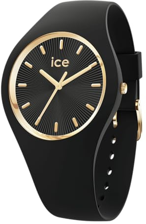 ICE-WATCH - ICE Champagne Black - Women's Watch with Silicon Strap - 025354 (Medium)