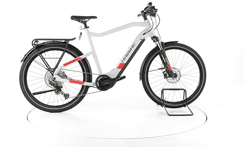 HAIBIKE E Bike Trekking 7 Trekking E-Bike Herren 27,5 Zoll Elektrofahrrad, Yamaha 70 Nm 630 Wh, 11 Gänge, Hydraulische Scheibenbremse 194-204 cm weiß (Generalüberholt)
