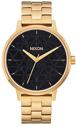 Nixon Damen Analog Quarz Uhr mit Edelstahl Armband A0992478-00