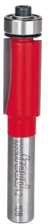 Freud 42-108: 1/2 (Dia.) Bearing Flush Trim Bit with 3/8 Shank