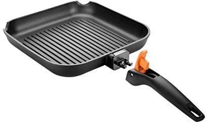 Tescoma Smartclick Asador, Acero Inoxidable, Negro, 24 cm