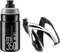 ELITE Jet Kids Bottle & Ceo Cage Kit - Grey/Black, 350ml / Bicycle Cycling Cycle Water Drinking Drink Flask Bike Bidon Holder Clip Bracket Corsa Children Child Boy Girl Riding Corsetta Accessories