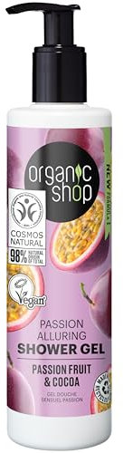 Organic Shop Shower Gel Passion Alluring, Passion Fruit & Cocoa, 280 ml
