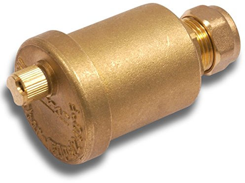 15MM AUTO BOTTLE AIR VENT VALVE CENTRAL HEATING SPARE PART Compression Brass