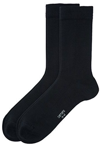 Camano Damen Socken Silky Feeling 4er Pack, Größe:39-42;Farbe:Black (05)