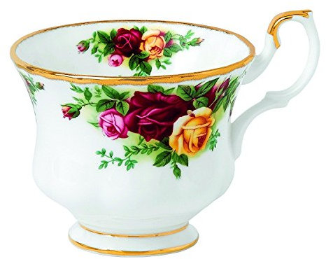 Royal Albert Old Country Roses Teacup 0.20ltr, White, Bone China, 0.2ltr