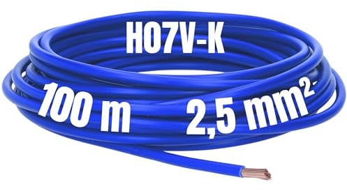 LAPPGROUP Lapp SC 2.1 2.5 DBL Approved Wiring Single Core Cable 100 m 2.5 mm² Dark Blue 2816822