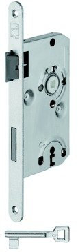 Buntbart Einsteckschloss Stahl Stulp 24 mm DIN Links