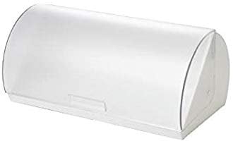 Fratelli Guzzini 2920001 Portapane con Coperchio, Bianco Satinato, Taglia Unica