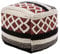 Beliani Pouf Sitzpouf Ottomane bunt Boho Sagar