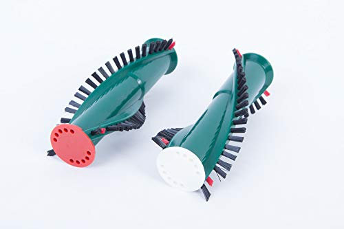 1 Paar Hochwertige Ersatzbürsten Bürsten Rundbürsten Bürstenrollen Walzen passend für Vorwerk ET 340, EB 350 EB 351 EB 351F - Made in Germany
