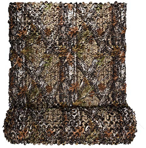 LOOGU Tarnnetz für Sichtschutz Sonnenschutz Abdeckung Verschiedene Größen und Farben Tarnung Camouflage Netz für Haus Garten Camping Jagd