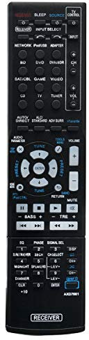 VINABTY AXD7661 Remote Control replacement fit for Pioneer AV-Receiver VSX-42 VSX-819V-K VSX-921 VSX-527 VSX-827 VSX42 AXD7662 AXD7621 AXD7622 AXD7624 AXD7660