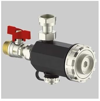COMPACT MAGNETIC FILTER DEFANGATOR FOR BOILER 3/4 WITH TAP AND KEY