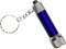 King of Flash Portable 5 LED Torch Keyring - Aluminium Mini Flashlight Keychain with Batteries Included for Hiking, Camping Outdoor Emergency - Assortment of Colour Choices - 68 mm x 13 mm (Blue)