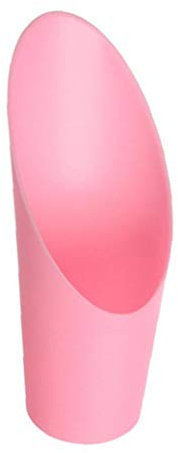 Ruluti Kunststoff-Multi-funktions-Cylinder Boden Schaufel, Sukkulente Pflanz Potting Cup, Für Boden, Kompost, Pflanzen Hauptgardening Supplies (pink)