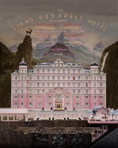 The Grand Budapest Hotel Poster 30 x 40 cm
