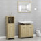 ECLAY 3-teiliges Badezimmer-Möbel-Set, Sonoma-Eichenholz, Möbel-Sets, Badezimmermöbel-Sets,