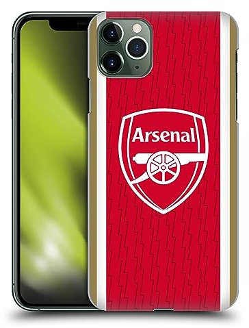 Head Case Designs Officially Licensed Arsenal FC Home 2023/24 Crest Kit Hard Back Case Compatible With Apple iPhone 11 Pro Max