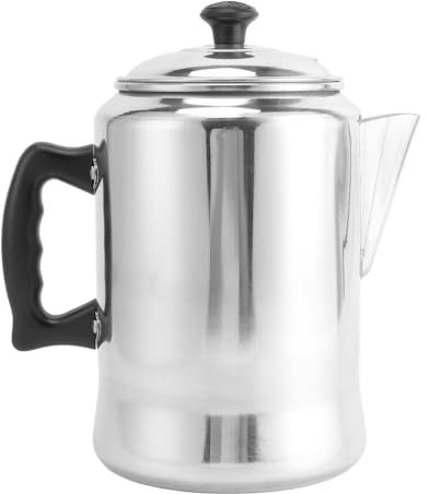 Fyearfly 3L Teekessel, Aluminium-Kaffeekessel, V-förmiger Auslaufkessel, Heißwasser-Bolier-Teekanne Mit Schneller Wärmeleitung, Für Milchtee-Kaffee
