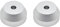 ZUHEGELA 2Pcs Vinyl Record Dome Adapter Universal 45RPM Turntable Aluminum Accessories for 7 Inch EP Record Vinyl