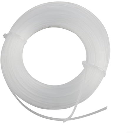 Fil électrique pour débroussailleuse, 1 6 mm x 20 m, fil de débroussailleuse solide, convient à la plupart des travaux de coupe et de bordure