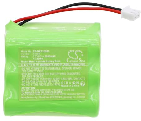TCTK Akku 2000mAh Kompatibel mit [Lupus] XT1, XT1 12000, XT2 12025, XT2 Plus, Plus 12045 Ersetzt 10028536, 12188