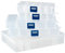 DSM-Verbindungstechnik Set aus 5 Sortierboxen mit verstellbaren Fächern aus Kunststoff | Aufbewahrungsbox Organizer Sortimentskasten Perlenbox | 2 Boxen 10 Fächer, 2 Boxen 15 Fächer, 1 Box 24 Fächer