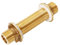 Fine jade2 G1/2 Raccordo a Vite in Ottone Connettore Serbatoio Acqua in Ottone per Rubinetti, Serbatoi e Irrigazione, con Nastro d'acqua (10cm)