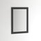 ARHome Wandspiegel, Smart, 70 x 50 cm, Schwarz, Spiegel, Made in Italy