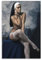 KOPTEW Sexy Nun Poster Dekorative Malerei Leinwand Wandkunst Wohnzimmer Poster Schlafzimmer Malerei,Wandkunst Bilddruck Moderne Familienzimmer Dekor 08x12inch(20x30cm)