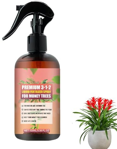 Takluu 3-1-2 Liquid Fertilizer Spray for Money Trees - 100ml, Indoor Plant Fertilizer