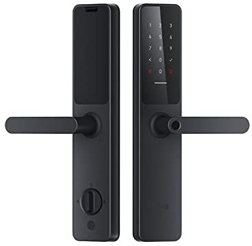 Intelligent Lock Compatibile for Aqara Smart Door Lock A100 PRO Zigbee Bluetooth 5.0 Apple Homekey Unlock Fingerprint Unlock Lavora con Apple Homekit Aqara Home (Color : 80-120mm)