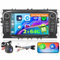 Ohradio 2G+64G Android Autoradio per Ford Focus Galaxy Mondeo Kuga C-Max S-Max Stereo Auto con Wireless Carplay Android Auto GPS Radio FM/RDS WiFi+Retrocamera+MIC - Schermo Tattile da 7 Pollici