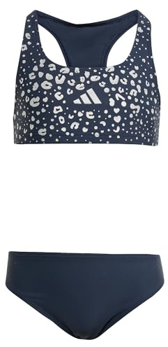 adidas Unisex Kids Glitzer Bikini Set für Kinder Aurora Ink 116